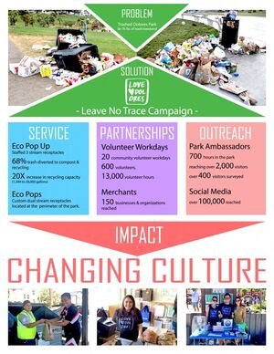 Leave No Trace campaign one-pager